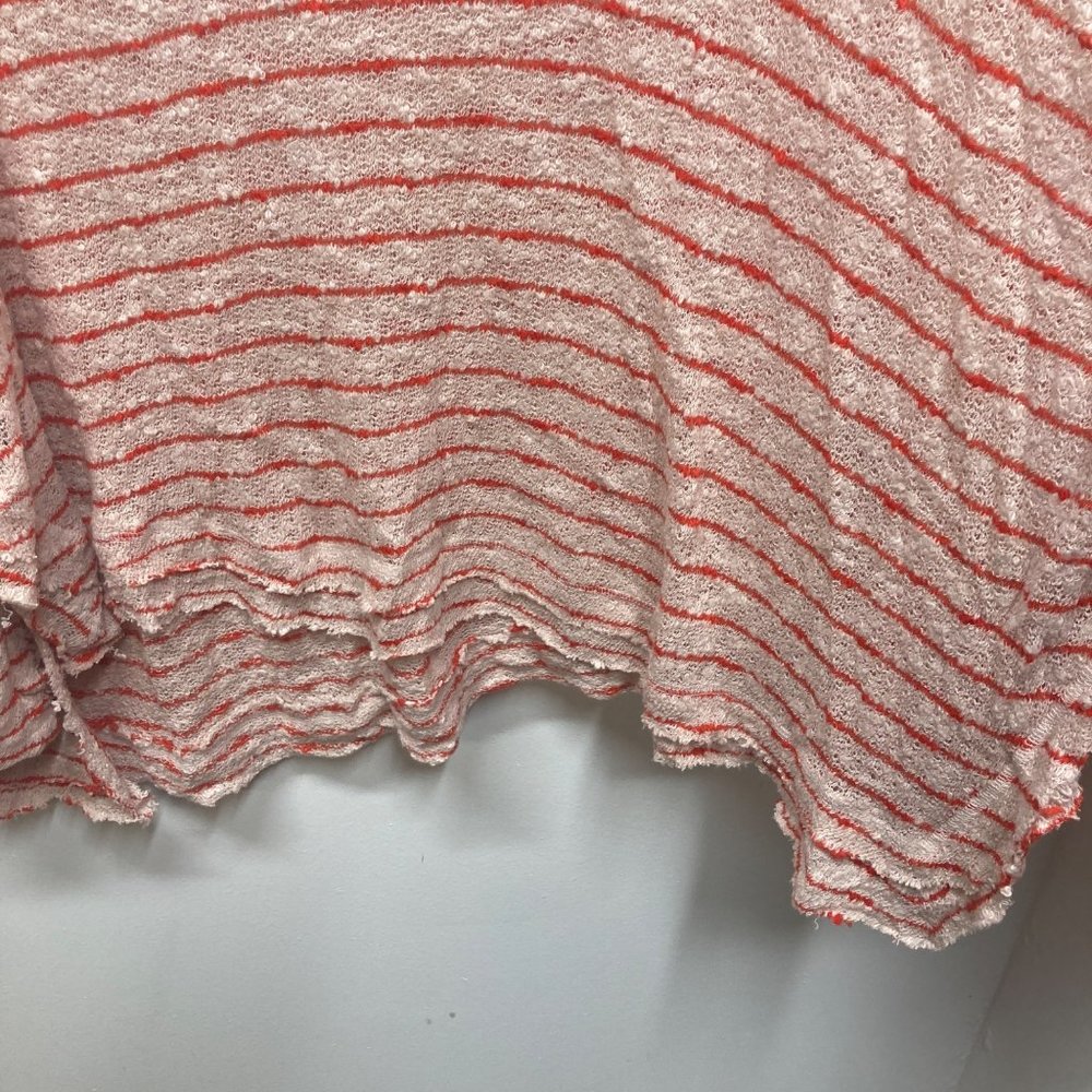We the free oversized boho striped sweater hi-low hem medium - Picture 3 of 7